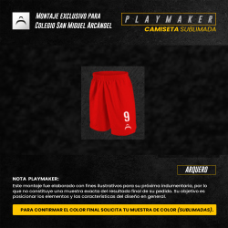 SHORT DE FÚTBOL JUGADOR SMA