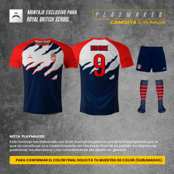 KIT RUGBY OFICIAL - BRITISH...