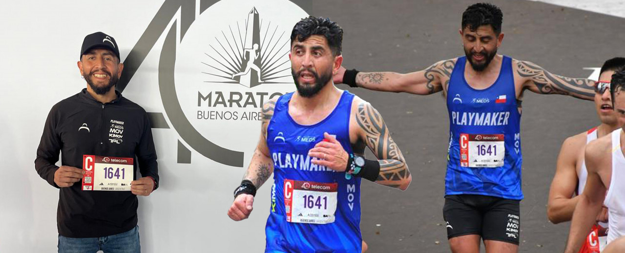 Pedro Martínez y su participación en la Maratón de Buenos Aires